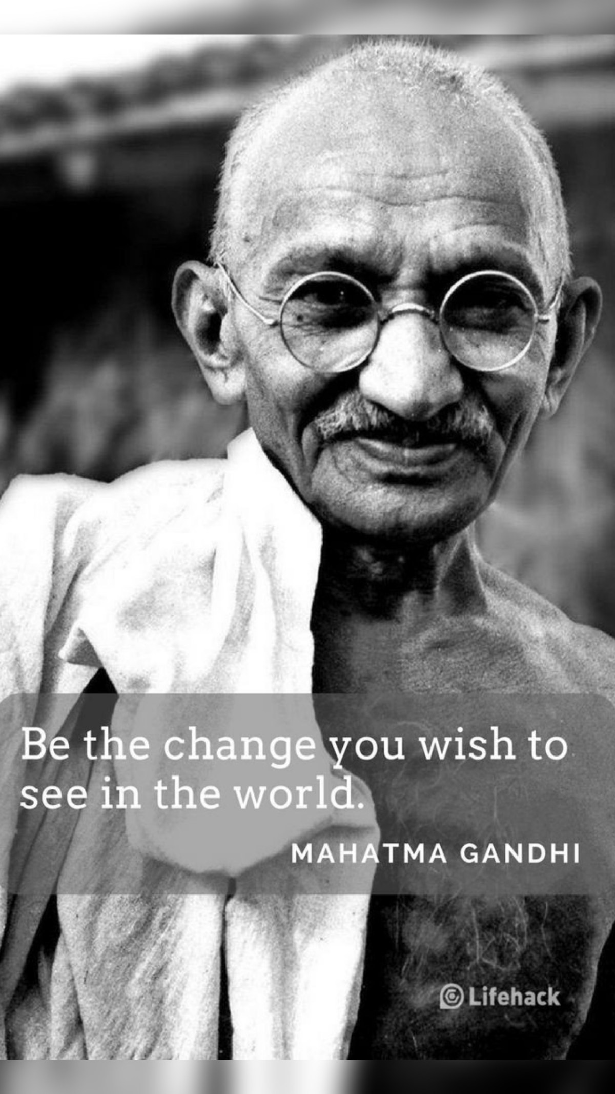 WHOM GOD PROTECTS ~ Gandhi