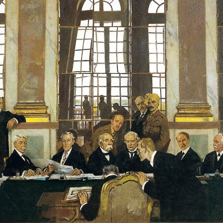Historical Treaty of Versailles